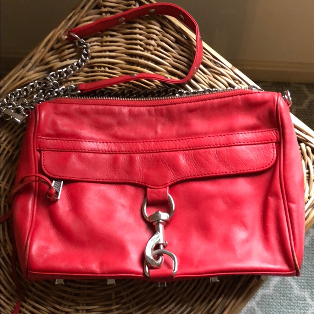 Rebecca Minkoff Red leather satchel